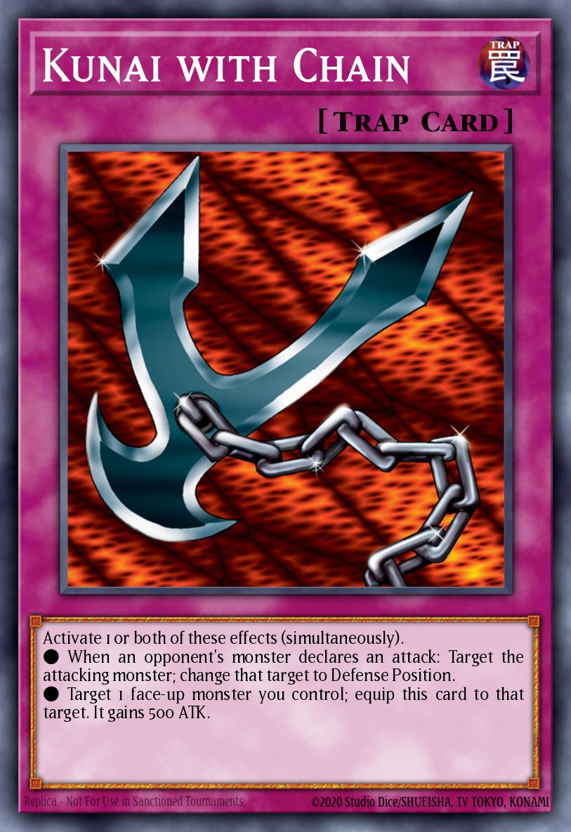 Kunai avec Chaîne