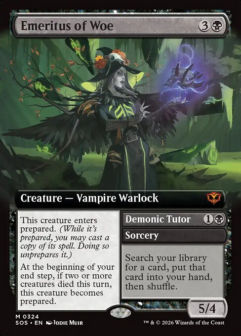 Emeritus of Woe // Demonic Tutor