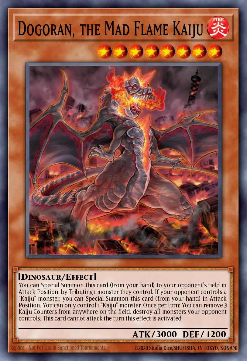 Dogoran, Kaiju des Flammes Enragées