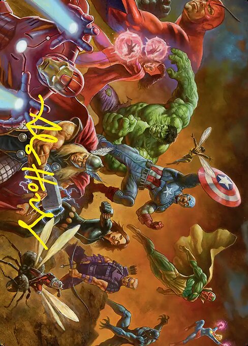 Marvel Super Heroes Art Series