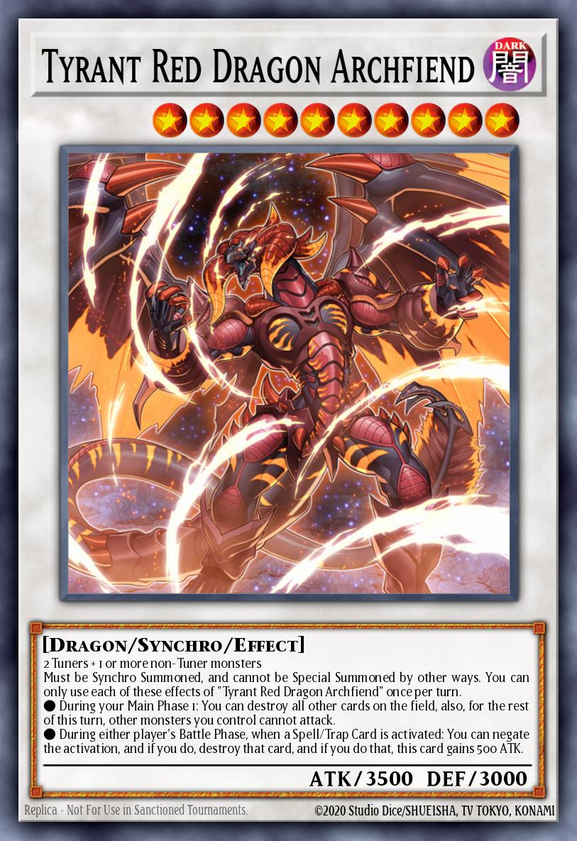 Arcidemone Drago Rosso Tiranno