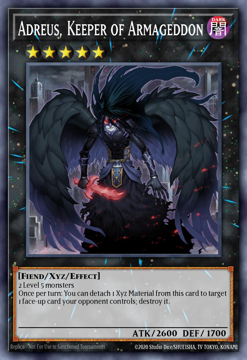Adreus, Custode dell'Armageddon