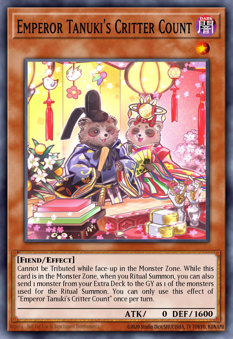 Compte de Créatures de l'Empereur Tanuki