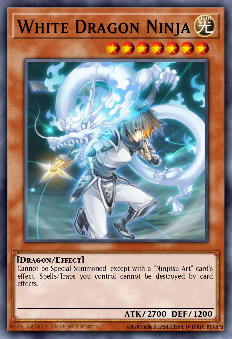 Ninja Drago Bianco