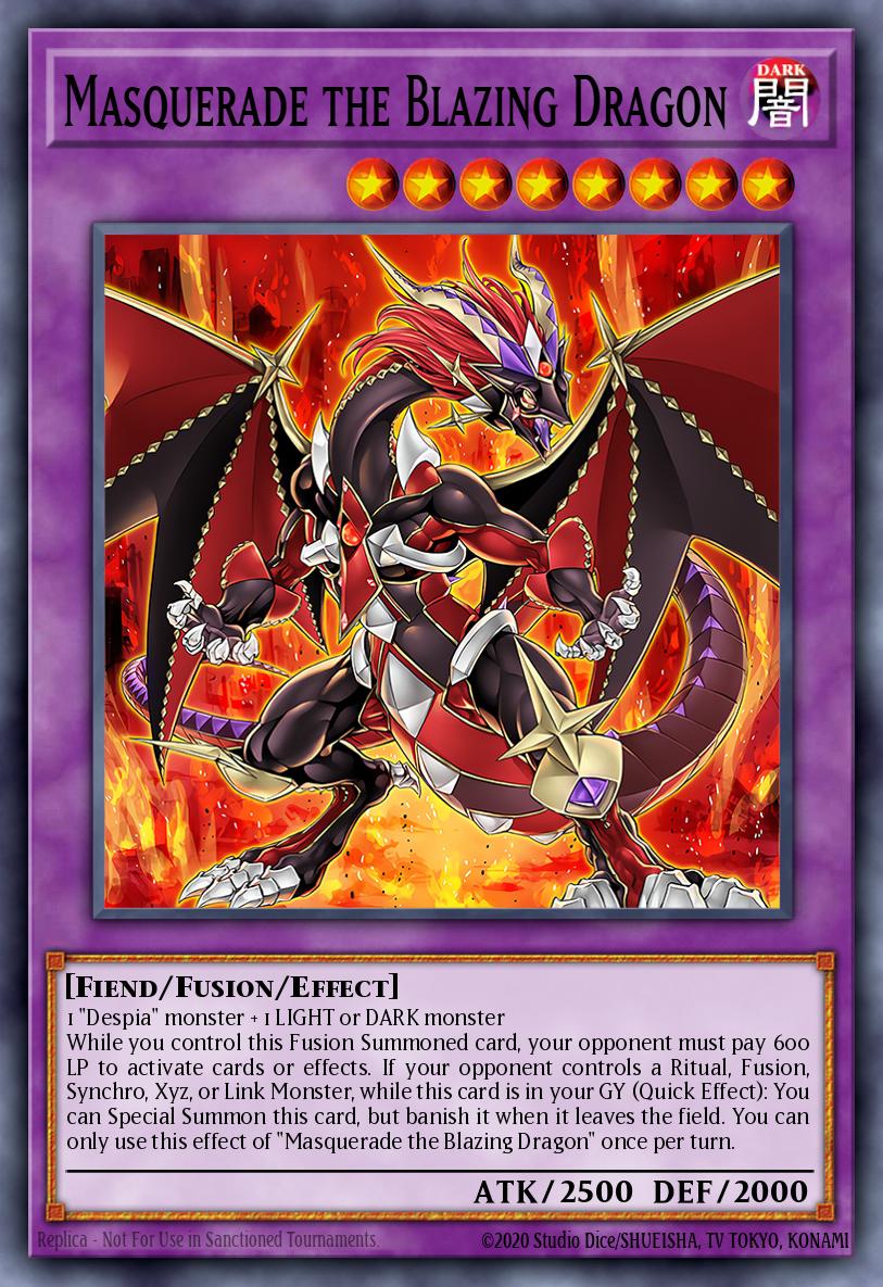 Masquerade der flammende Drache