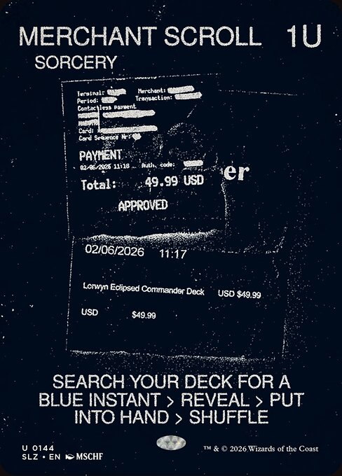 MERCHANT SCROLL